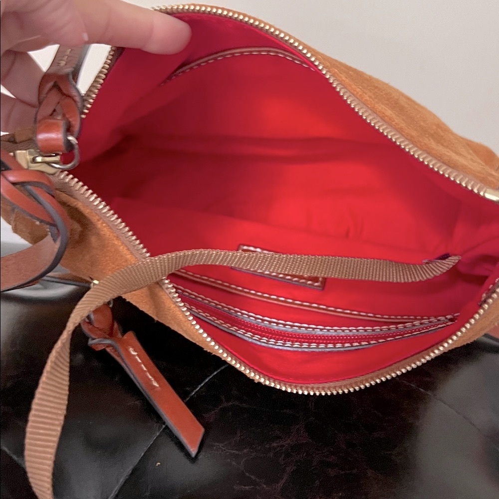 Dooney & Bourke “Tracy” Suede Shoulder/Crossbody Bag NWOT - Picture 6 of 16